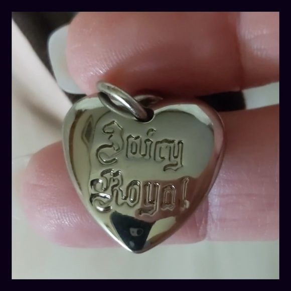 Vintage Juicy Couture Pink & Brown Scotty Crest Logo Makeup Cosmetic Bag - Picture 5 of 8